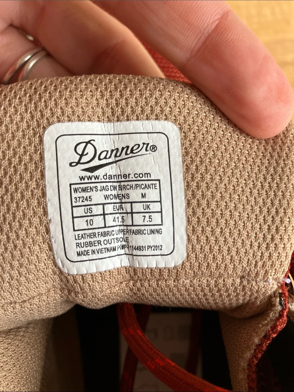 Danner women’s Jag Birch/Picante hiking boot